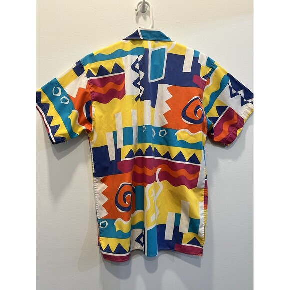 Vintage Lizwear Liz Claiborne Women's 90’s Geometric Retro Abstract Pattern - Picture 3 of 8